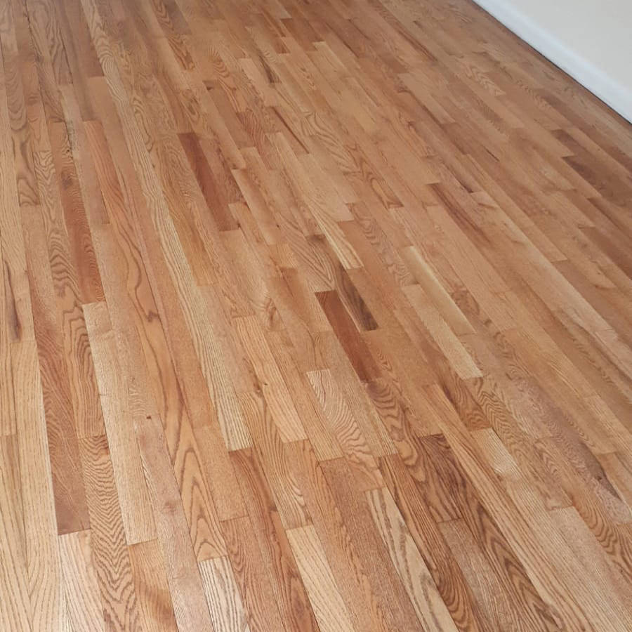  light brown hardwood floor finished